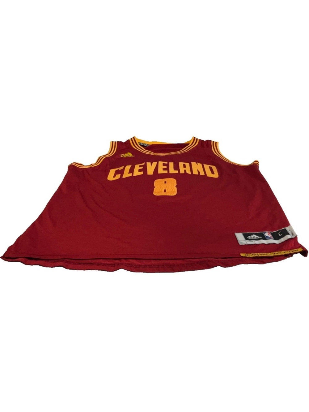 Matthew Dellavedova Cleveland Cavaliers #8 Men's Large Adidas Jersey Delly RARE